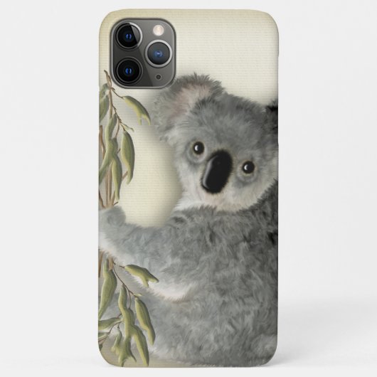 Niedlicher Koala Case-Mate iPhone Hülle (Rückseite)