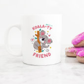 Niedlicher Koala Freundschaft Valentinstag Kaffeetasse