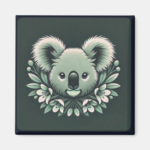Niedlicher Koala-Gesichtsmagnet Magnet
