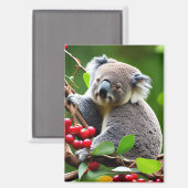 Niedlicher Koala-Hintergrundmagnet Magnet (Vorderseite/Rückseite)