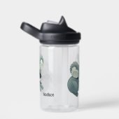 Niedlicher Koala individuelle Name Trinkflasche (rechts)