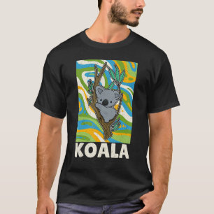 Niedlicher Koala Koala Biologe Australien 14 T-Shirt