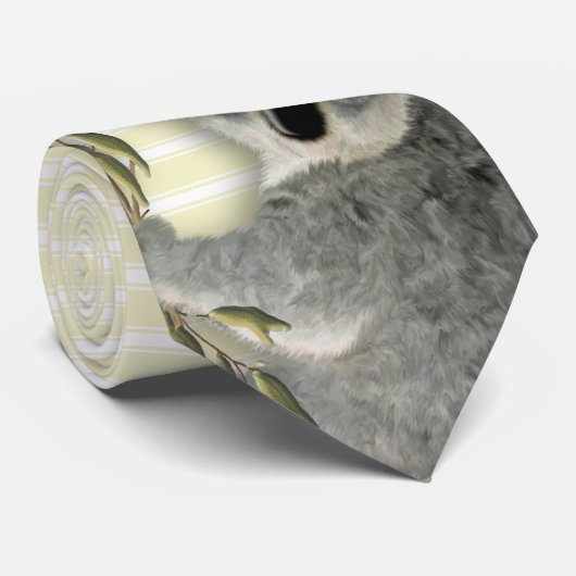 Niedlicher Koala Krawatte (Gerollt)