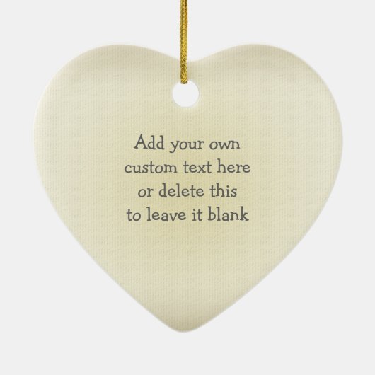 Niedlicher Koala personalisiert Keramikornament (Hinten)