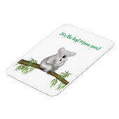 Niedlicher Koala- und Baby-Best-Mum-Ever-Magnet Magnet (Linke Seite)