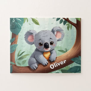 Niedlicher Koala-Wald Puzzle
