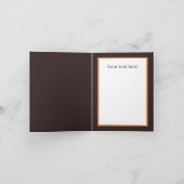 niedlicher Koch Cook Panda danken Ihnen, Text hinz Dankeskarte (Innenseite)