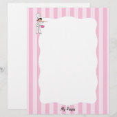 Niedlicher Koch Empfehlungsseiten für Binder (Vorne/Hinten)