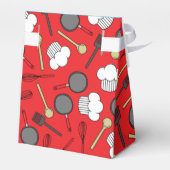 Niedlicher Koch Kochen Kinder 1 Geburtstag Party Geschenkschachtel (Rückseite)