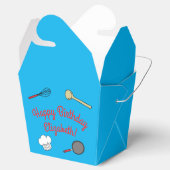 Niedlicher Koch Kochen Kinder 1 Geburtstag Party Geschenkschachtel (Geöffnet)