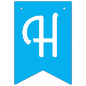 Niedlicher Koch Kochen Kinder 1 Geburtstag Party Wimpelkette (Zweite Fahne)