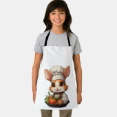 Niedlicher Koch mit roten Tomaten Schürze (Insitu)