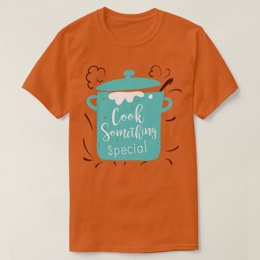 Niedlicher Kochtopf T-Shirt (Design vorne)