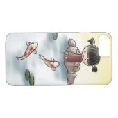 Niedlicher Koi iPhone 7 Fall Case-Mate iPhone Hülle (Rückseite (Horizontal))