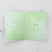 Niedlicher Koketter Eichhörnchenpuffer | Liebe Karte (Innenseite)