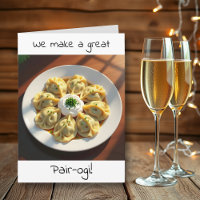 Niedlicher Koketter Jahrestag | Pierogi Pun