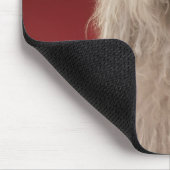 Niedlicher Komondor Hund Mousepad (Ecke)