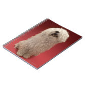 Niedlicher Komondor Hund Notizblock (Linke Seite)