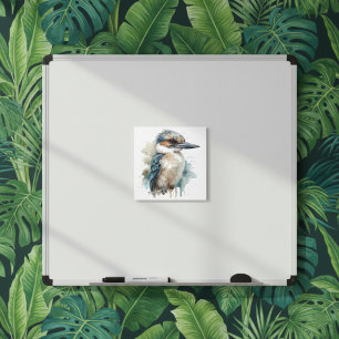 Niedlicher Kookaburra auf einem Ast Magnetkarte