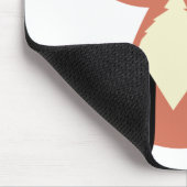 Niedlicher Kopf-Neigung Fox Mousepad (Ecke)