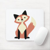 Niedlicher Kopf-Neigung Fox Mousepad (Mit Mouse)