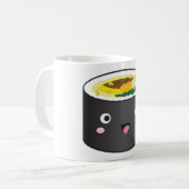 Niedlicher Koreaner Gimbap Kaffeetasse (Vorderseite Links)