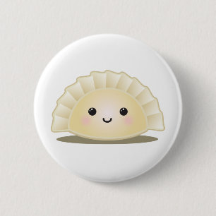 Niedlicher Koreaner Mandu Button