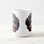 Niedlicher koreanischer Zombie Kaffeetasse (Mittel)