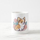 niedlicher Korgi Kaffeetasse (Mittel)