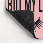 Niedlicher Kosmetologe Lashes Makeup Artist Gift Mousepad (Ecke)