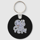 niedlicher Krake Schlüsselanhänger (Vorderseite)