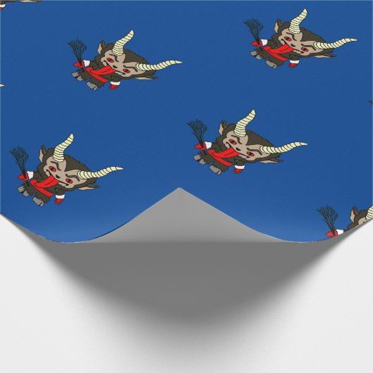 Niedlicher Krampf Geschenkpapier (Ecke)