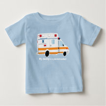 Niedlicher Krankenwagen-T - Shirt - Baby -
