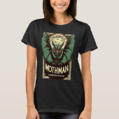 Niedlicher Kryptid-Vorbote von Doom Mothman T-Shirt (Vorderseite)