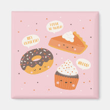 Niedlicher Kuchen, Kuchen und Donut