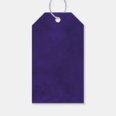 Niedlicher Kuchen und glückliche Eiscreme Danke Geschenkanhänger (Rückseite)