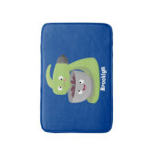 Niedlicher Kuchenmischer Cartoon Badematte (Vorderseite Vertikal)