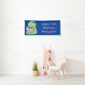 Niedlicher Kuchenmischer Cartoon Banner (Insitu)