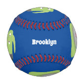 Niedlicher Kuchenmischer Cartoon Baseball (Rückseite)