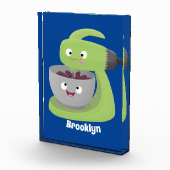 Niedlicher Kuchenmischer Cartoon Fotoblock (Rechts)