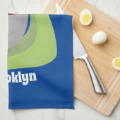 Niedlicher Kuchenmischer Cartoon Geschirrtuch (Viertel Falte)