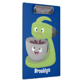 Niedlicher Kuchenmischer Cartoon Klemmbrett (Rechts)