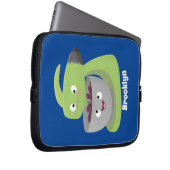 Niedlicher Kuchenmischer Cartoon Laptopschutzhülle (Vorne Rechts)