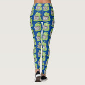 Niedlicher Kuchenmischer Cartoon Leggings (Rückseite)