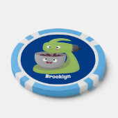 Niedlicher Kuchenmischer Cartoon Pokerchips (Einzeln)