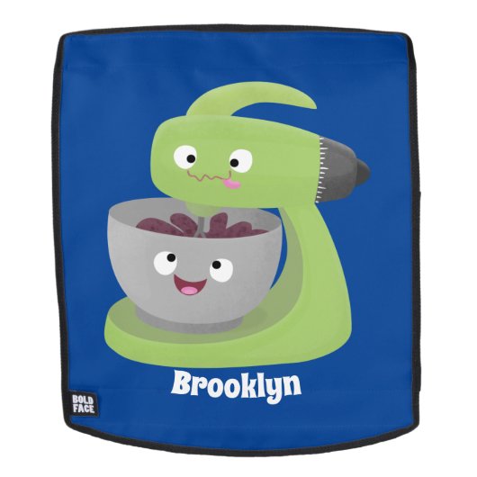 Niedlicher Kuchenmischer Cartoon Rucksack (Abnehmbare Front)