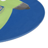 Niedlicher Kuchenmischer Cartoon Schneidebrett (Ecke)