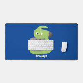 Niedlicher Kuchenmischer Cartoon Schreibtischunterlage (Tastatur & Maus)