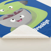 Niedlicher Kuchenmischer Cartoon Sherpadecke (3/4)