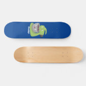 Niedlicher Kuchenmischer Cartoon Skateboard (Horizontal)